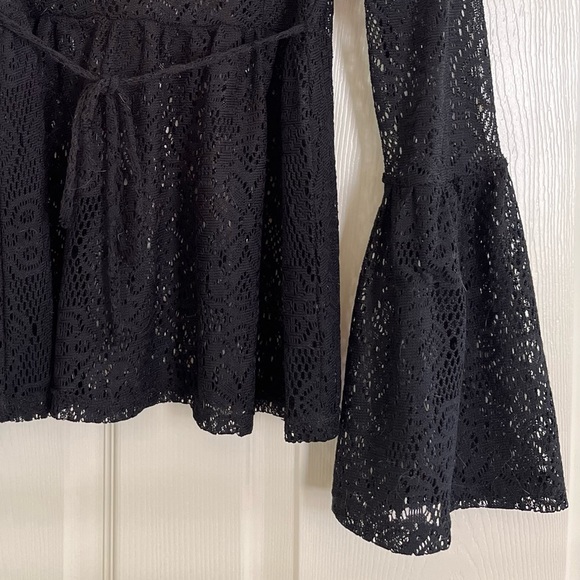 OLSENBOYE black lace top - Picture 3 of 7